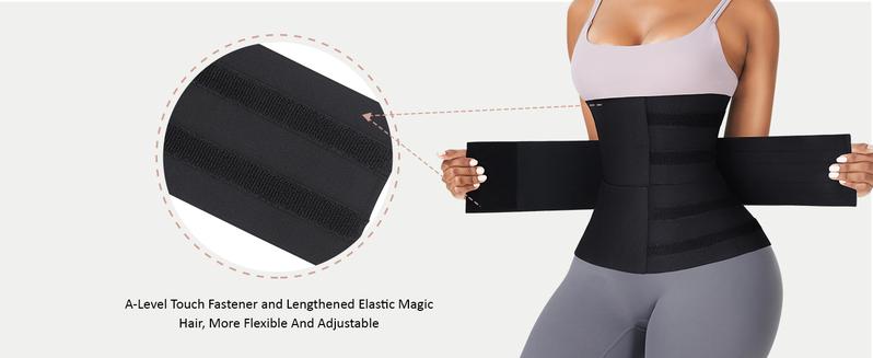 LUXECOMEB Triple-Wrap Thermal Waist Sculptor