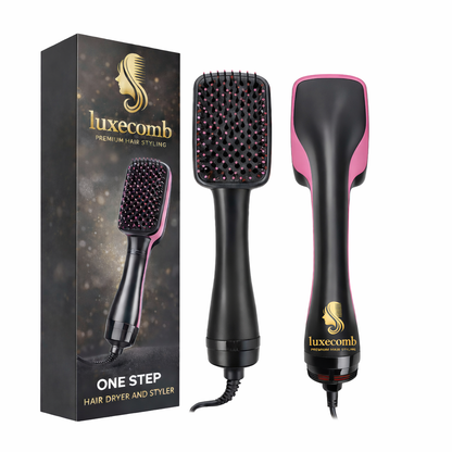 LUXECOMEB - One-Step Styling – Dry, curl, straighten, and volumize in a single pass